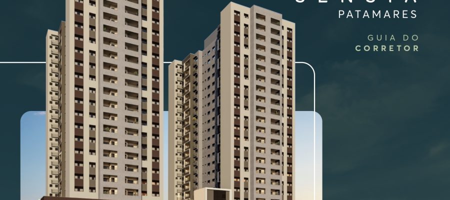 SENSIA PATAMARES – APARTAMENTOS DE 2 QUARTOS (1 SUÍTE) LANÇAMENTO